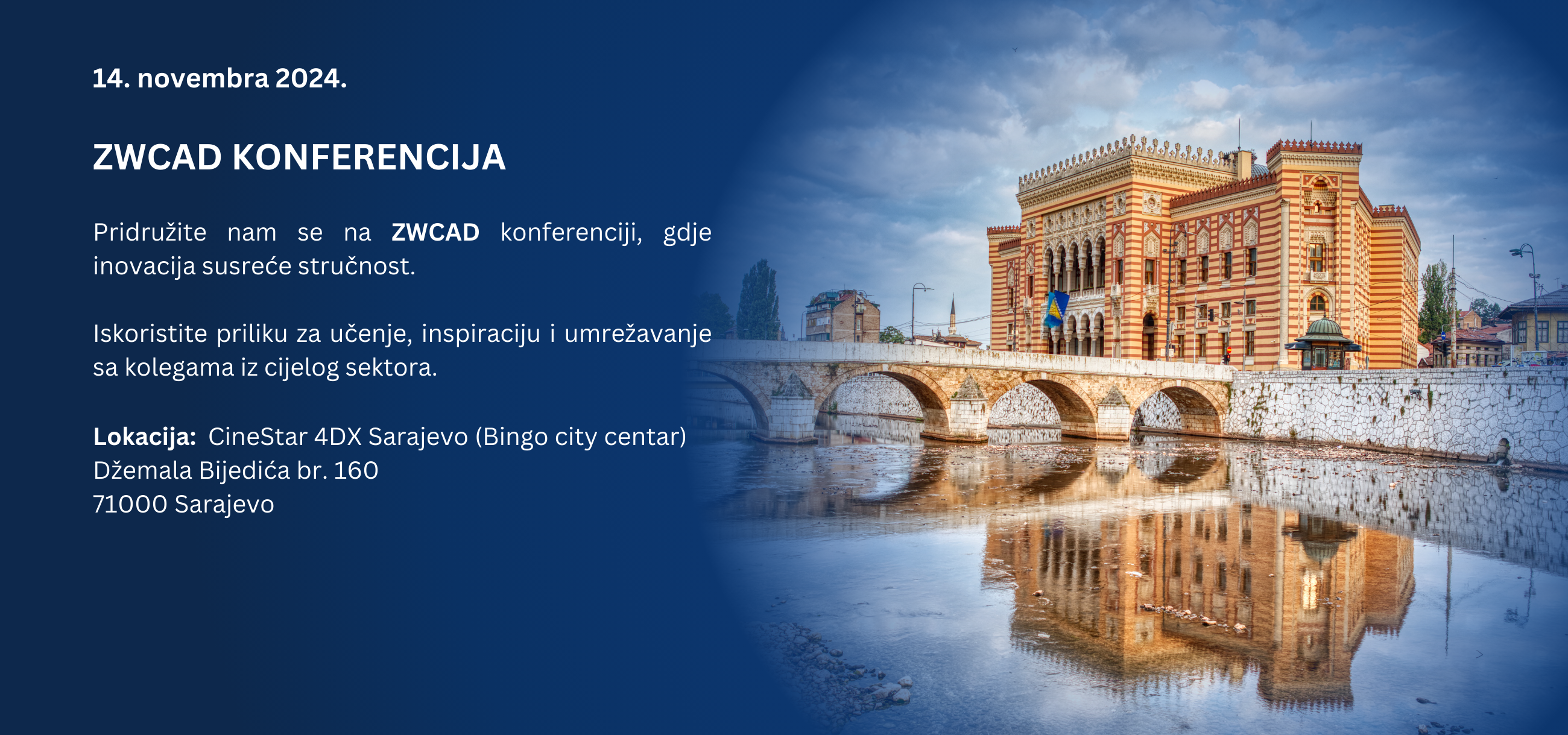 ZWCAD Konferencija Banner