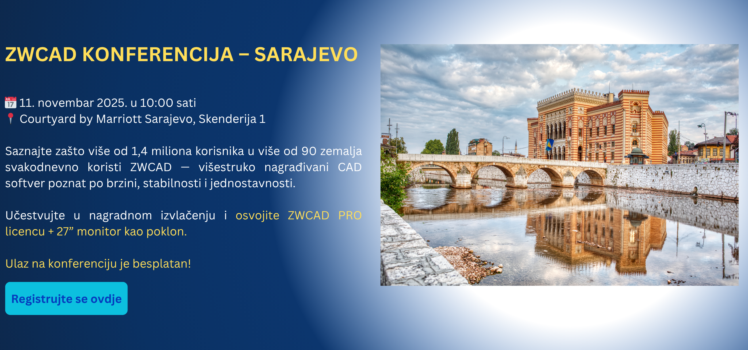 ZWCAD Konferencija Banner